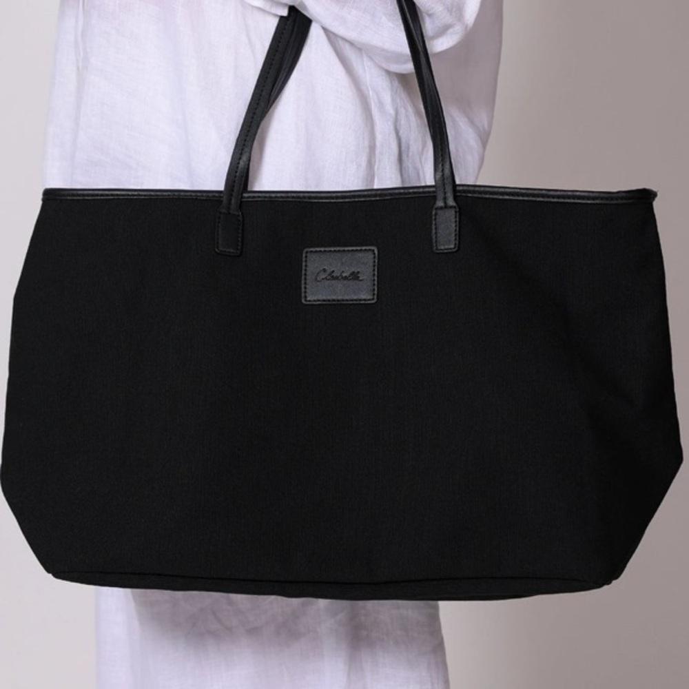 New Black Cleobella Canvas Tote
